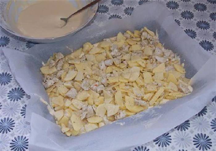 Курник із куркою та картоплею